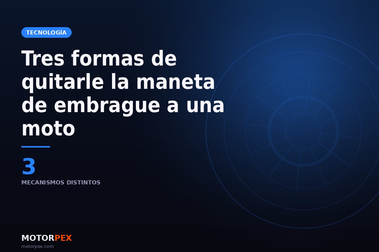 Adiós a la maneta de embrague: tres fabricantes, tres mecanismos distintos